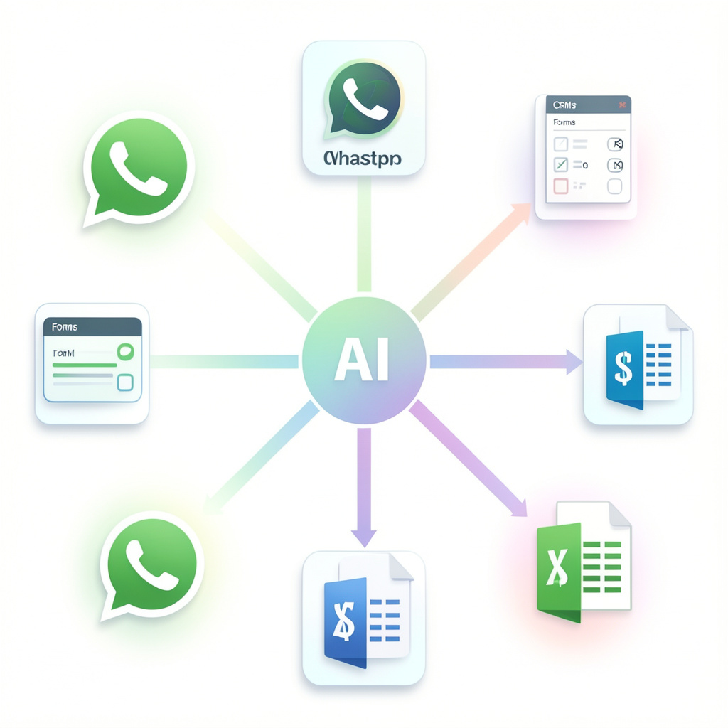Home clean system architecture visualization central ai